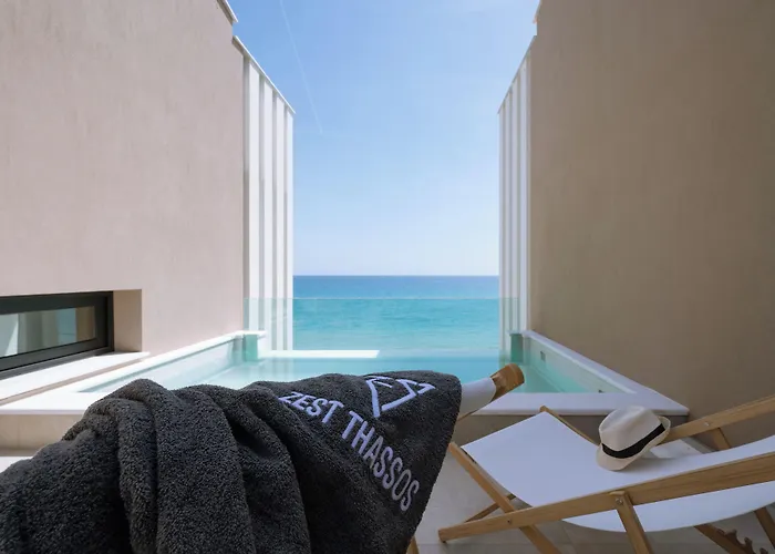 Отель Zest Thassos Luxury Retreat Лименария